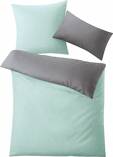 Kleine Wolke Wendebettwäsche "Gracia" 3 Stk. tlg. in Mélange-Optik günstig online kaufen