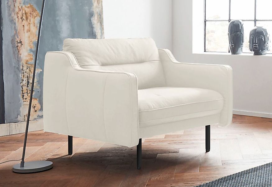 Home affaire Sessel "Nordfyn" edles Design in 3 Bezugsqualitäten, Design by günstig online kaufen