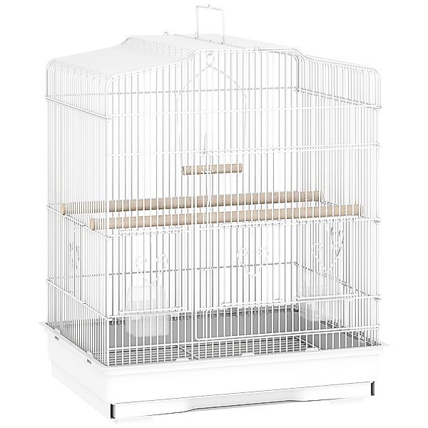 PawHut Vogelkäfig Vogelhaus Vogelvoliere Wellensittich Vogelbauer mit ausne günstig online kaufen