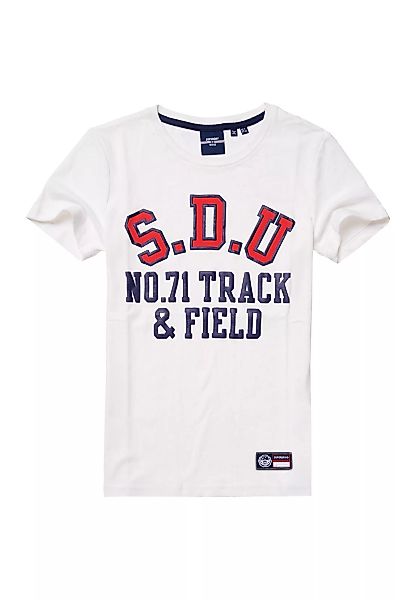 Superdry Collegiate Athletic Kurzarm T-shirt XS New Chalk günstig online kaufen