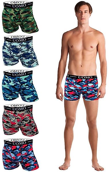 TEXEMP Boxershorts 5er-10er Pack Herren Boxershorts Unterwäsche Baumwolle B günstig online kaufen