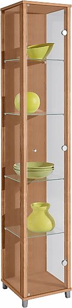 fif möbel Vitrine "OPTIMA Höhe ca. 172 cm" Standvitrine/Glasvitrine 1x Glas günstig online kaufen