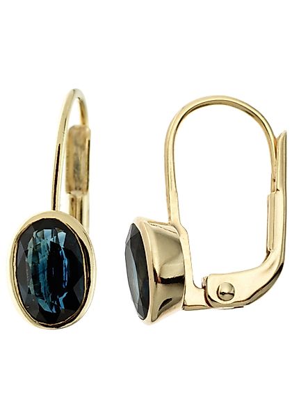 JOBO Paar Ohrhänger, oval 333 Gold günstig online kaufen