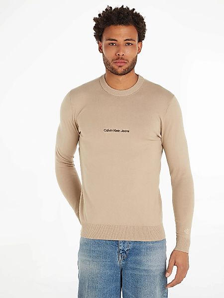 Calvin Klein Jeans Rundhalspullover INSTITUTIONAL ESSENTIAL SWEATER günstig online kaufen
