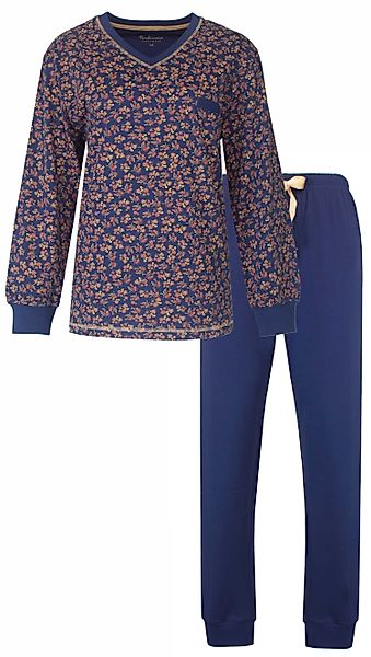 Tenderness Schlafanzug Damen Pyjama lang (2 günstig online kaufen