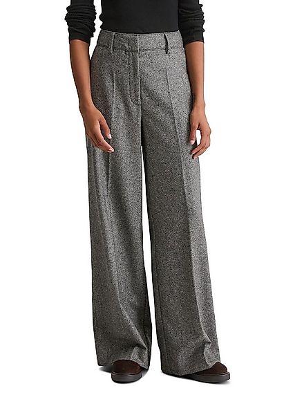 Marc O'Polo Anzughose high waist, wide fit, Wollmischung günstig online kaufen