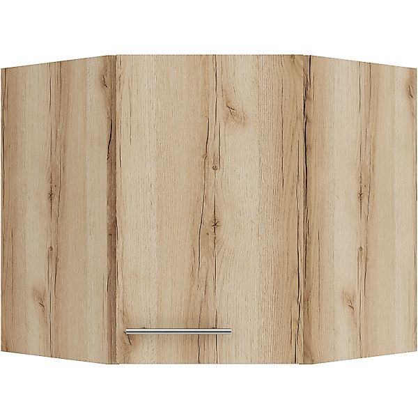 OPTIFIT Livorno290 Küchen-Eckoberschrank 60 x 60 cm Wildeiche Nachbildung günstig online kaufen