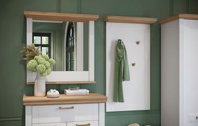 Home affaire Garderobenpaneel "Tara" (H/B/T): 115/65/13cm, hochwertig UV la günstig online kaufen