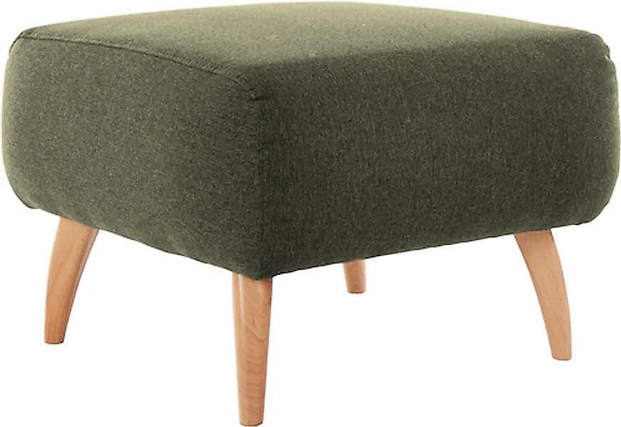 Home affaire Hocker »Baggio«, mit Holzfüßen günstig online kaufen