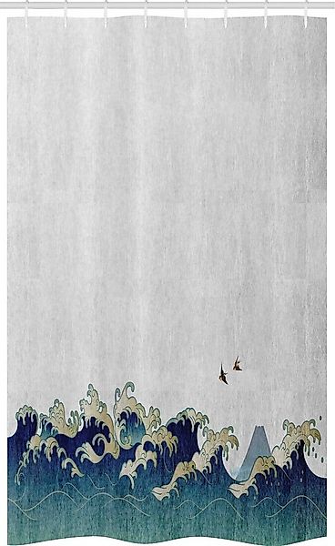 Abakuhaus Duschvorhang Badezimmer Deko Set aus Stoff mit Haken Breite 120 c günstig online kaufen