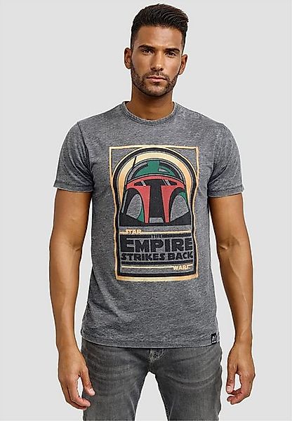 Recovered T-Shirt Star Wars Boba Fett Empire Strikes Back im zeitlosen Desi günstig online kaufen