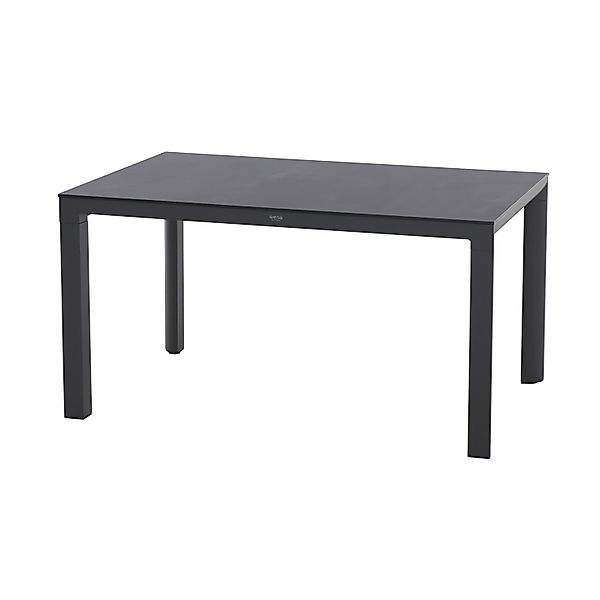 Siena Garden Gartentisch Silva Rechteckig Ferrostone 90 cm x 137,5 cm günstig online kaufen
