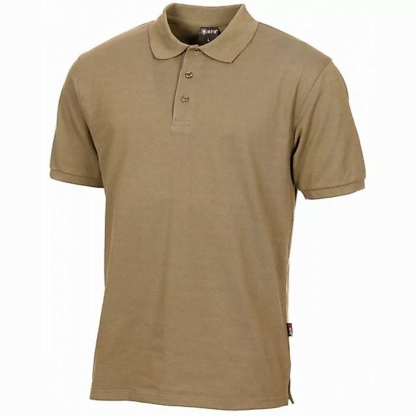 MFH T-Shirt Outdoor Poloshirt oliv mit Knopfleiste günstig online kaufen