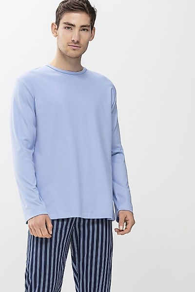 Mey Pyjamaoberteil Herren Serie Springvale Uni günstig online kaufen