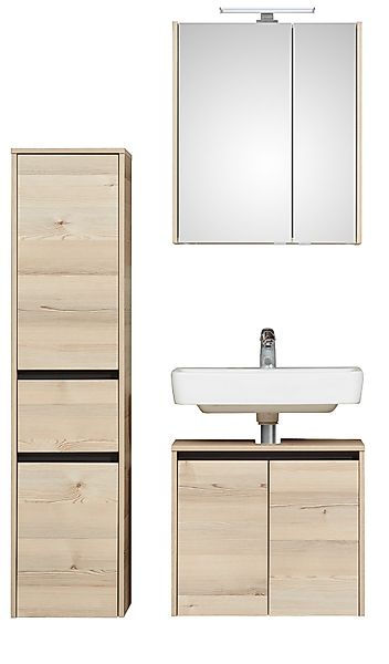 Saphir Badmöbel-Set "Quickset 393" Komplett-Set, 3 Stk. tlg. günstig online kaufen