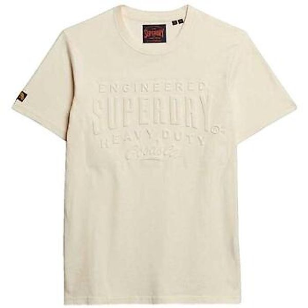 Superdry  T-Shirt T-shirt  à logo en relief manches courtes günstig online kaufen
