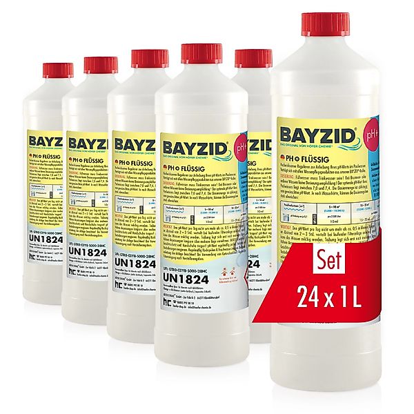 Bayzid pH Plus Flüssig für Pools 4 x 7kg günstig online kaufen