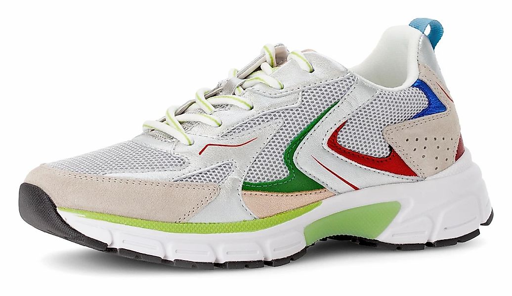 Gabor Plateausneaker, Freizeitschuh, Halbschuh, Schnürer mit Außenreißversc günstig online kaufen