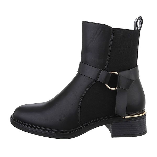 Ital-Design Damen Freizeit Stiefelette (84633788) Blockabsatz günstig online kaufen