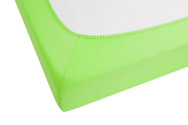 Biberna Spannbettlaken Leila, Jersey, Gummizug: rundum, günstig online kaufen