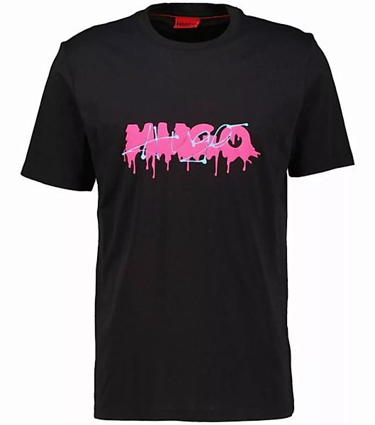 HUGO T-Shirt Dacation 10229761 01, Black günstig online kaufen