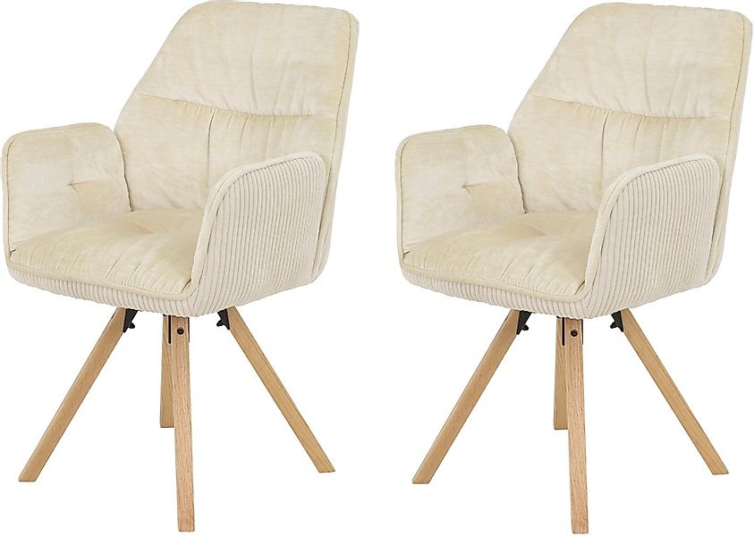HELA Esszimmerstuhl "BEATRIX", 2er-Set, Auto-Return 270, Gestell Massivholz günstig online kaufen