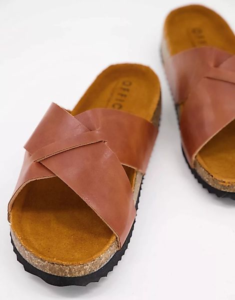 Office – Silas – Sandalen in Braun günstig online kaufen