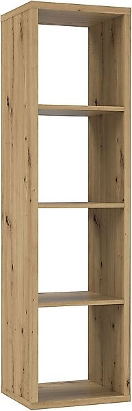 FORTE Standregal Mauro, FSC®-zertifiziert, Fachgröße 33x33cm, 4 Fächer günstig online kaufen
