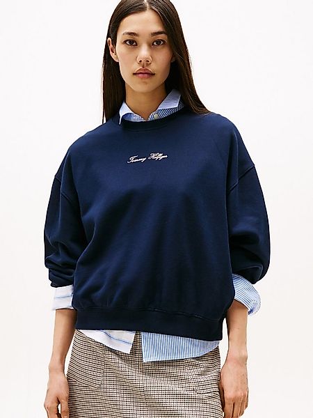 Tommy Hilfiger Sweatshirt CLASSIC SCRIPT TERRY SWEATSHIRT günstig online kaufen