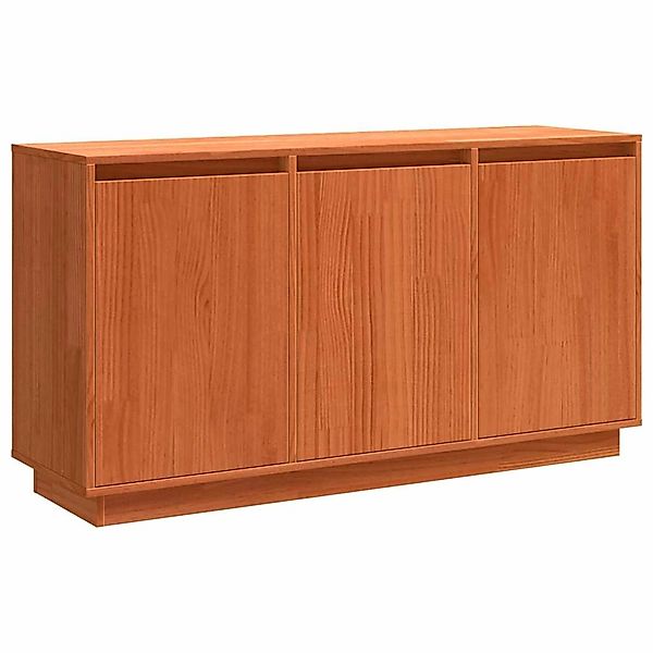 vidaXL Sideboard Braun 111 x 34 x 60 cm Massivholz Kiefer 869880 günstig online kaufen
