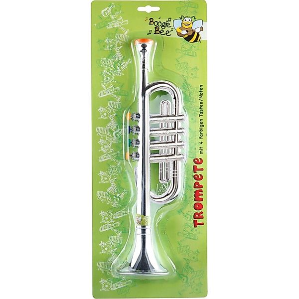 Vedes Spielzeug-Musikinstrument BGB Trompete silber, 4 günstig online kaufen