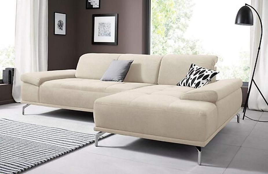 Places of Style Ecksofa »Caluna«, Inkl.Sitztiefenverstellung, wahlweise mit günstig online kaufen