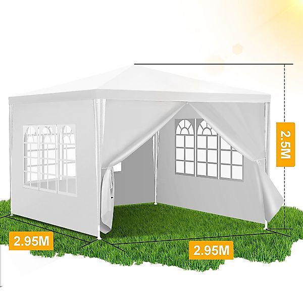 Clanmacy Pavillon Pavillon Garden Pavillon Wasserdicht günstig online kaufen