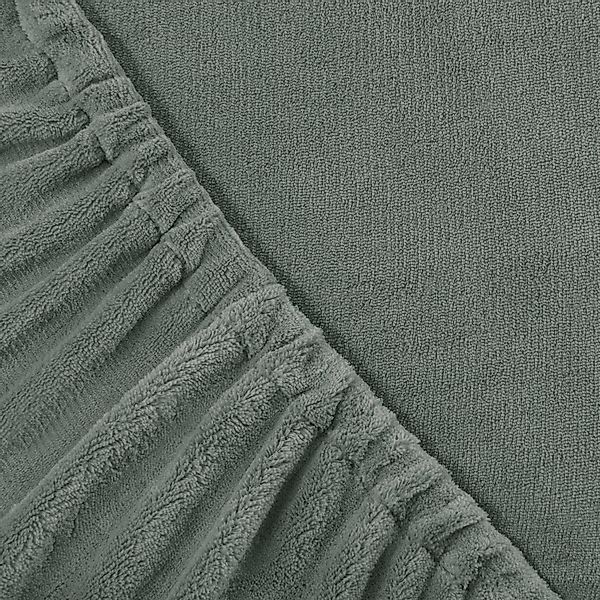 aqua-textil Spannbettlaken Feelwell Spannbettlaken Fleece 90x200-100x200cm günstig online kaufen