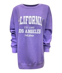 Worldclassca Longsweatshirt Worldclassca Oversized Sweatshirt CALIFORNIA günstig online kaufen
