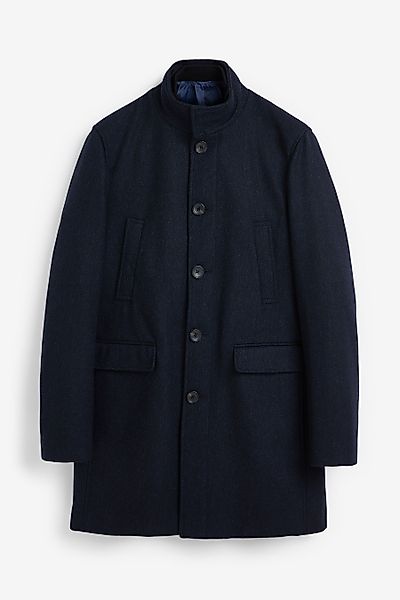 Next Steppmantel Wattierter Fischgrät-Mantel mit Mock-Gilet günstig online kaufen