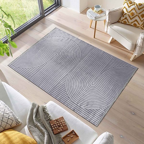 Ayyildiz Teppiche Teppich »STYLE 8902«, rechteckig, pflegeleicht und schmut günstig online kaufen