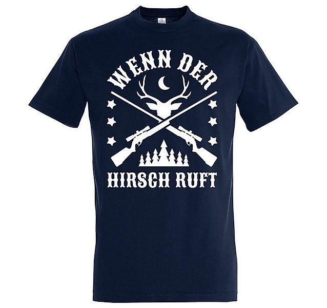 Youth Designz T-Shirt "Wenn Der Hirsch Ruft" Herren Shirt mit trendigem Fro günstig online kaufen