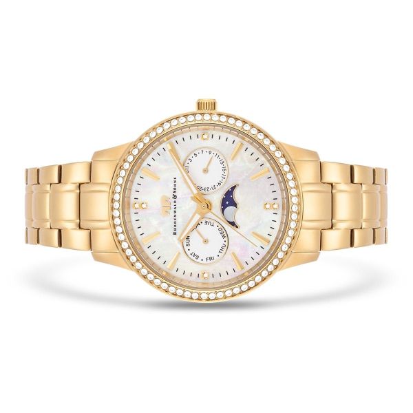 Rhodenwald & Söhne Multifunktionsuhr Amidala gelbgold, günstig online kaufen