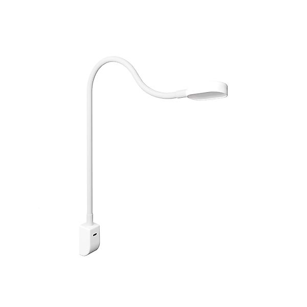 kalb Ilios LED-Bettleuchte Mit USB-C Wand- und Winkelmontage Flexibler Arm günstig online kaufen