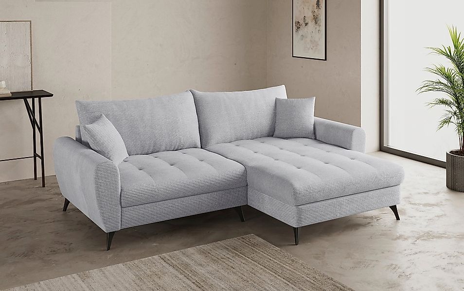 Mr. Couch Ecksofa "Blackburn II L-Form", Wahlweise mit Kaltschaumpolsterung günstig online kaufen
