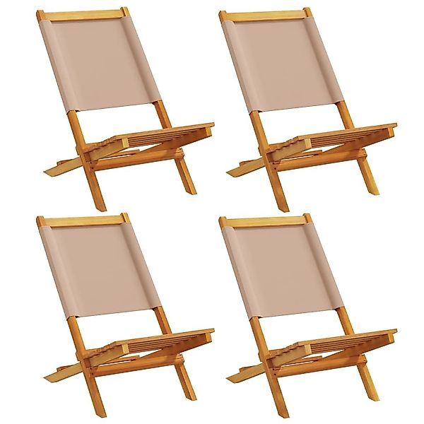 vidaXL Gartenstuhl Gartenstühle 4 Stk. Klappbar günstig online kaufen