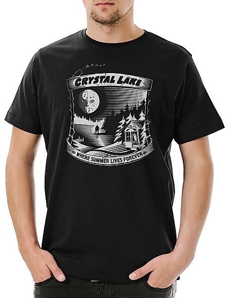 Urban Backwoods Print-Shirt Where Summer Lives Forever Herren T-Shirt Freit günstig online kaufen