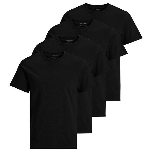 Jack & Jones T-Shirt Herren T-Shirt, 4er Pack - JACBASIC CREW NECK TEE, (Pa günstig online kaufen