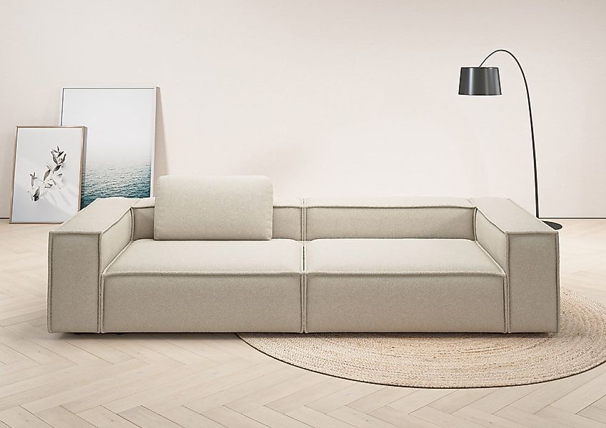 Home affaire 3-Sitzer "Watertown moderner 3-Sitzer" extra breites Sofa mit günstig online kaufen