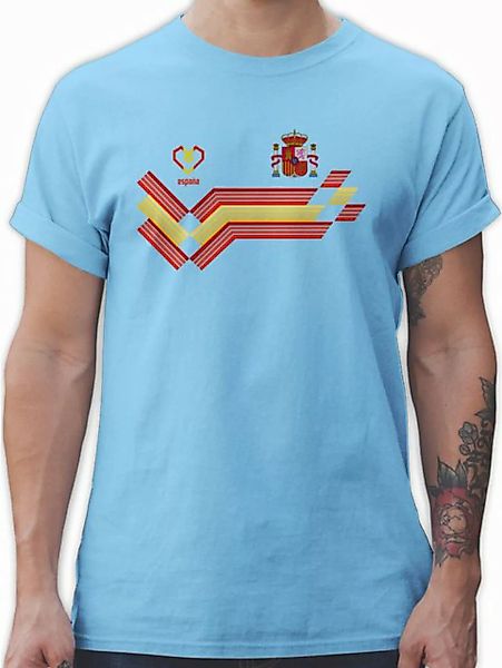 Shirtracer T-Shirt Espana Fanartikel EM, Spanien Wappen 2026 Fussball WM Fa günstig online kaufen