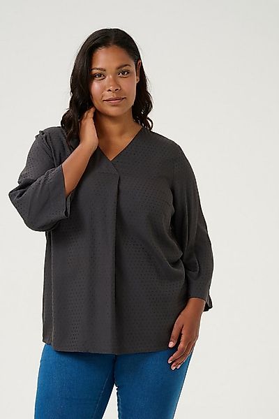 KAFFE Curve Langarmbluse Langarm-Bluse KCelse Große Größen günstig online kaufen