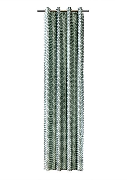 Verdi Gardine Ösenschal Leonie 140 x 245 cm (1 St), Ösen, halbtransparent, günstig online kaufen