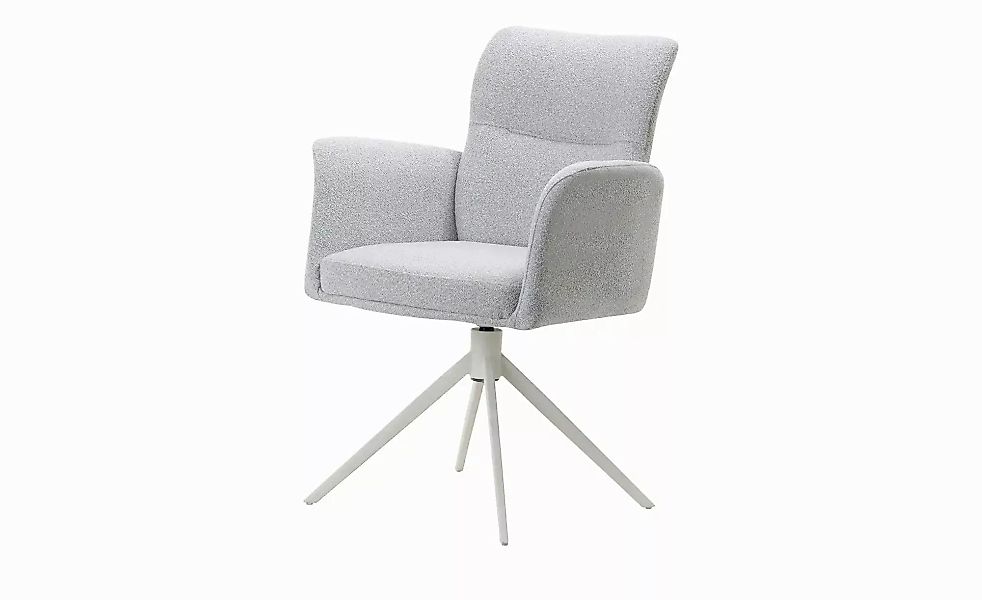 Armlehnstuhl drehbar  Gerd ¦ grau ¦ Maße (cm): B: 63 H: 86,5 T: 61.5 Stühle günstig online kaufen