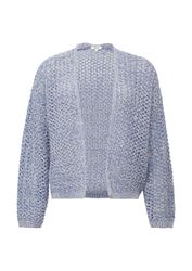 s.Oliver Cardigan Strickjacke Ajour-Strickcardigan aus Baumwollmix günstig online kaufen